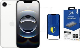 Apple iPhone 16e 5G 8/128GB Biały (MD1R4) + FlexibleGlass