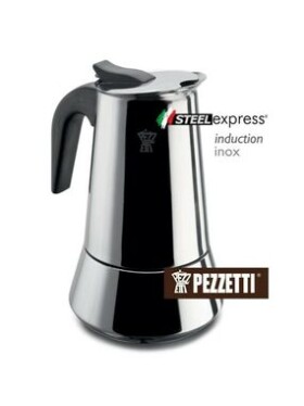 Pezzetti SteelExpress Moka kanvica na 4 šálky / 200 ml (8000743004473)