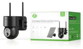 Woox R3569 / Vonkajšia kamera so solárnym panelom / PTZ / Wi-Fi / batériové napájanie (R3569)