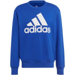 Pánske tričko Essentials French Terry Big Logo M IC9325 Blue - Adidas XL