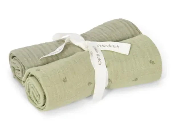 Little Dutch Plienky 70x70cm Pure Sage (TE51815039LD)