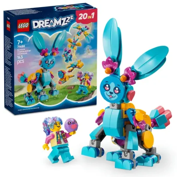 LEGO® DREAMZzz™ 71488 Bunchu a kreatívne zvieracie dobrodružstvo
