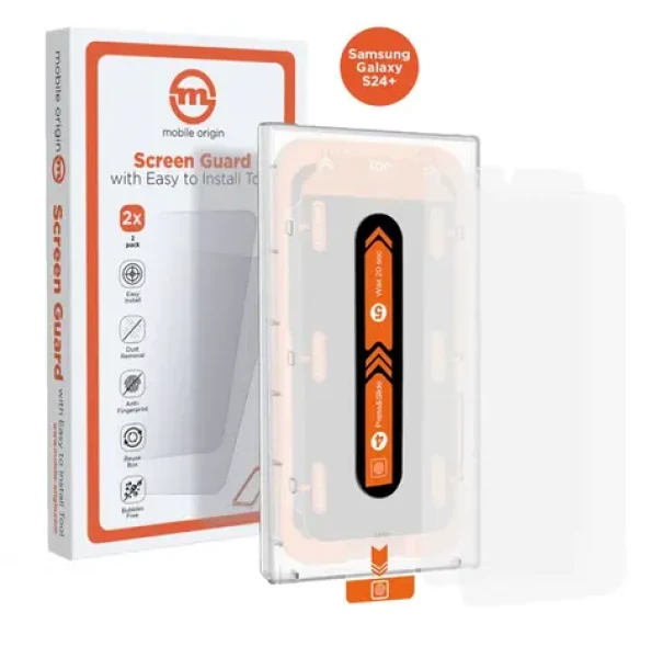 Mobile Origin Screen Guard ochranné sklo pre Samsung Galaxy S24+ s aplikátorom / 2 ks (SGA-GS24P)