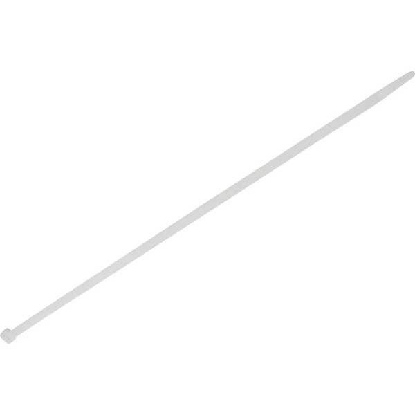 TRU COMPONENTS 1578089, sťahovacie pásky, 7.80 mm, 500 mm, biela, žiarovo stabilizované, 100 ks; 1578089