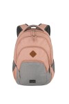 Batoh na notebook Travelite Basics Backpack Melange Rose/grey