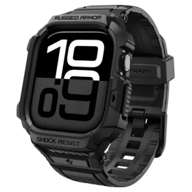 Spigen Rugged Armor Pro 2 Ochranné púzdro pre Apple Watch 2025 42mm čierna (ACS10494)