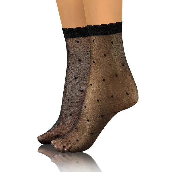 Ponožky Sesto Senso Picot wz.02 A'2 visone Univerzální