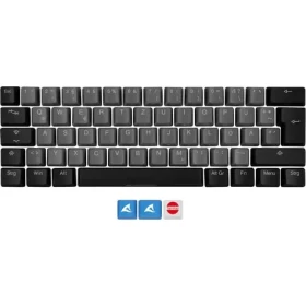 Sharkoon SKILLER SAC20 S4 set čierna / keycap / 61 kláves / DE (4044951037452)