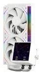 ThermalRight Peerless Vision 240 ARGB biela / Vodné chladenie / 2x 120 mm / LCD displej / Intel + AMD (Peerless Vision 240 Argb White)