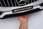 Mamido Mamido Detské elektrické autíčko Mercedes Benz GLC 63S 4x4 biele