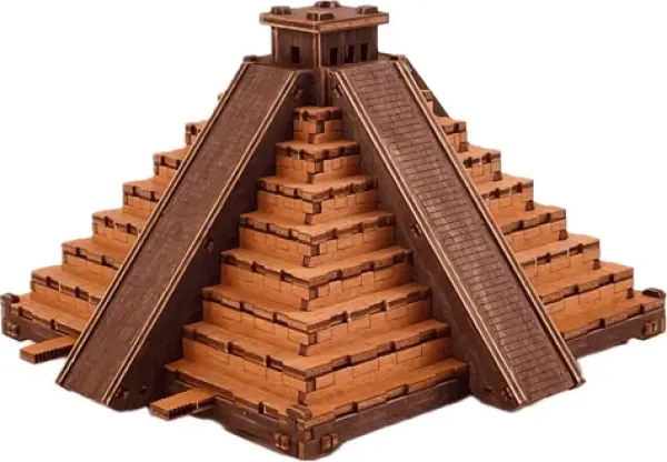 Wooden City 3D drevené puzzle Escape room: Mayská pyramída 184 dielikov