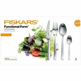 Fiskars Functional Form 1002961 Matná súprava príborov 24 ks / nerezová oceľ (1002961)