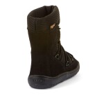 Detské zimné barefoot topánky TEX TRACK WOOL Black G3160251-13 - 28