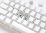 Ducky One 3 Aura White TKL Gaming Tastatur, RGB LED - MX-Blue (US)