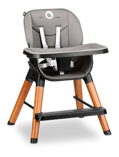 Lionelo Jedálenská stolička Mona Black Onyx 4v1 (LKRZMONABKOYXXXXXXXX)