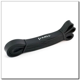 Cvičebné pásy HMS GU05 BLACK 22 x 4,5 x 2080 mm 17-33-022 NEPLATÍ