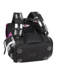 Aktovka pre prváka Bagmaster Lim 9 A Pink / black / white