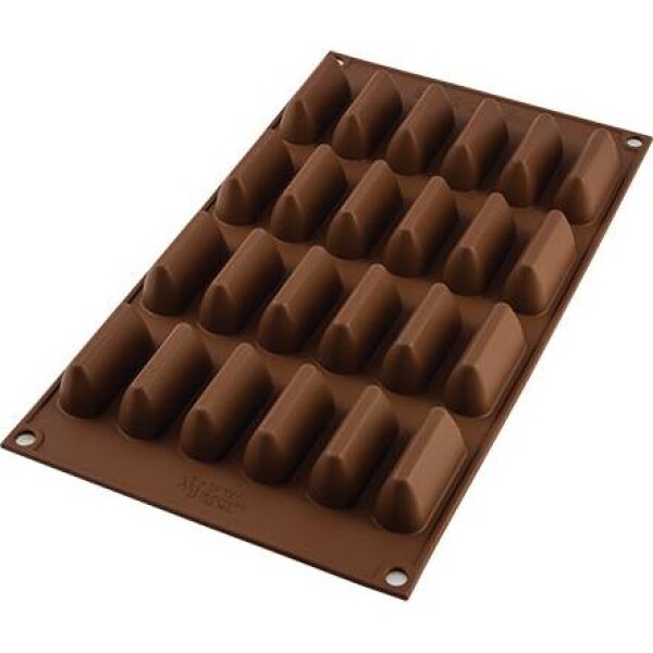 Silikónová forma na čokoládu Strecha 24x14g - Silikomart - Silikomart