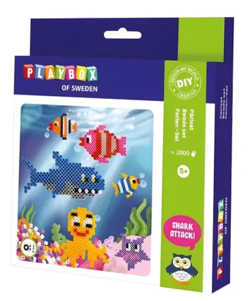 PLAYBOX Zažehľovacie korálky Podmorský svet