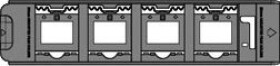 Plustek Diahalter f. OpticFilm 135 (Z-25-A71-0004A124)