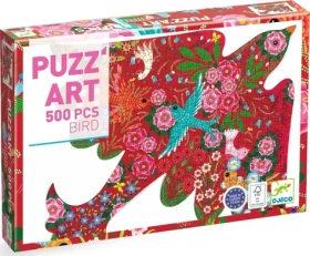DJECO Obrysové puzzle Vtáčik