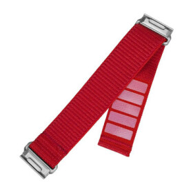 FIXED Nylonový remienok Nylon Sporty Strap pre Garmin QuickFit 22mm červený (FIXNST2-QF22MM-RD)