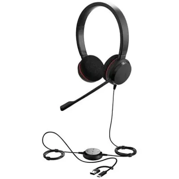 Jabra Evolve 20 MS Stereo / Pre callcentrá / Mikrofón / USB / MS (4999-823-169)