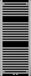 MEXEN - Mars vykurovací rebrík/radiátor 1200 x 500 mm, 417 W, chróm W110-1200-500-00-01