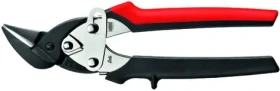 Bessey Ideál D15A / nožnice na plech / Dĺžka: 180mm / rez: 20mm / Hrúbka plechu: 1.0mm (D15A)