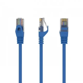 UTP patchcord Cat.6 0,5 m modrý economy / Patch kábel / RJ45-RJ45 / netienený (PP6U-0.5M/B)