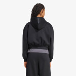Mikina adidas Z.N.E. Cropped Full Zip Sweatshirt Black L