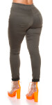 Curvy Girls! Sexy Slim Fit Fashion Jeans KHAKI