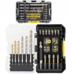 Stanley STA88552-XJ Sada rázových bitov a vrtákov do muriva / Sada bitov / 1/4" / 19 ks (STA88552-XJ)