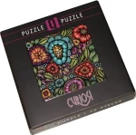 CURIOSI Štvorcové puzzle Q Life: Farebné kvety