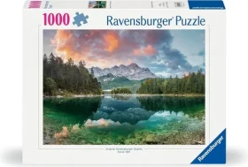Ravensburger Puzzle Zugspitze pri jazere Eibsee