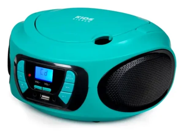BigBen CD62BLUSBBT modrá / Prenosný CD prehrávač / MP3 / FM / BT / 4X LR14 (3499550387315)