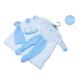 Llorens M635-71 oblečok pre bábiku bábätko NEW BORN veľkosti 35-36 cm
