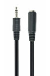 Gembird kábel predlžovací audio JACK 3.5mm samec 3 m / JACK 3.5mm samica (CCA-423-3M)