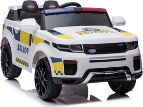 Lean Toys Elektrické autíčko BBH-021 Policajné biela