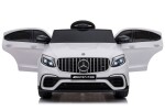 Mamido Detské elektrické autíčko Mercedes Benz GLC 63S 4x4 biele