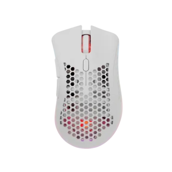 White Shark LIONEL biela / Herná bezdrôtová myš / optická / 10000 DPI / 6 tlačidiel / RGB / USB (LIONEL-W)