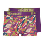 Pánske boxerky 2 Pack 42589 Spin - HENDERSON vícebarevná XXL
