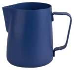 Rhinowares Teflónová kanvička na mlieko 360 ml modrá / Kanvička na mlieko / nepriľnavý povrch