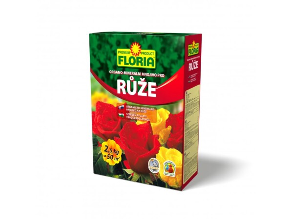 AGRO FLORIA hnojivo pre ruže 2,5 kg