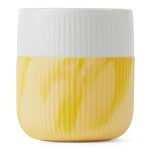 Royal Copenhagen Porcelánový hrnek Fluted Contrast Marble Bright Sun 350 ml
