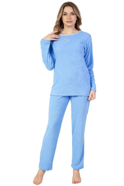 Dámske pyžamo 677 blue - REGINA světle modrá XL
