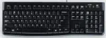Logitech K120 čierna / Klávesnica / USB / Italian layout (920-002492)
