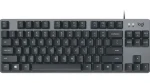 Logitech K835 šedá / Herná klávesnica / TKL / GX Blue / DE Layout / USB (920-010008)