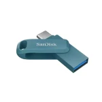 SanDisk Ultra Dual Drive Go 64 GB modrá / Flash disk / USB-A + USB-C / čítanie až 150 MB/s (SDDDC3-064G-G46NBB)