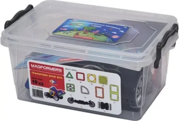 MAGFORMERS Transform Wow box 19 dielikov